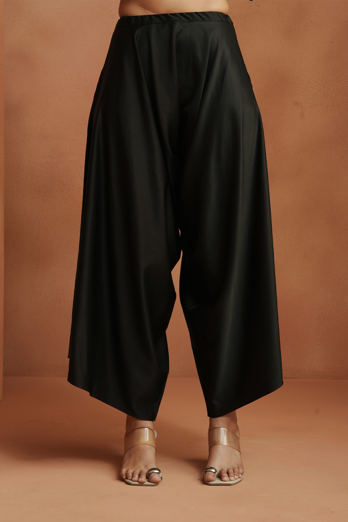 Black Embellished Kaftan Set