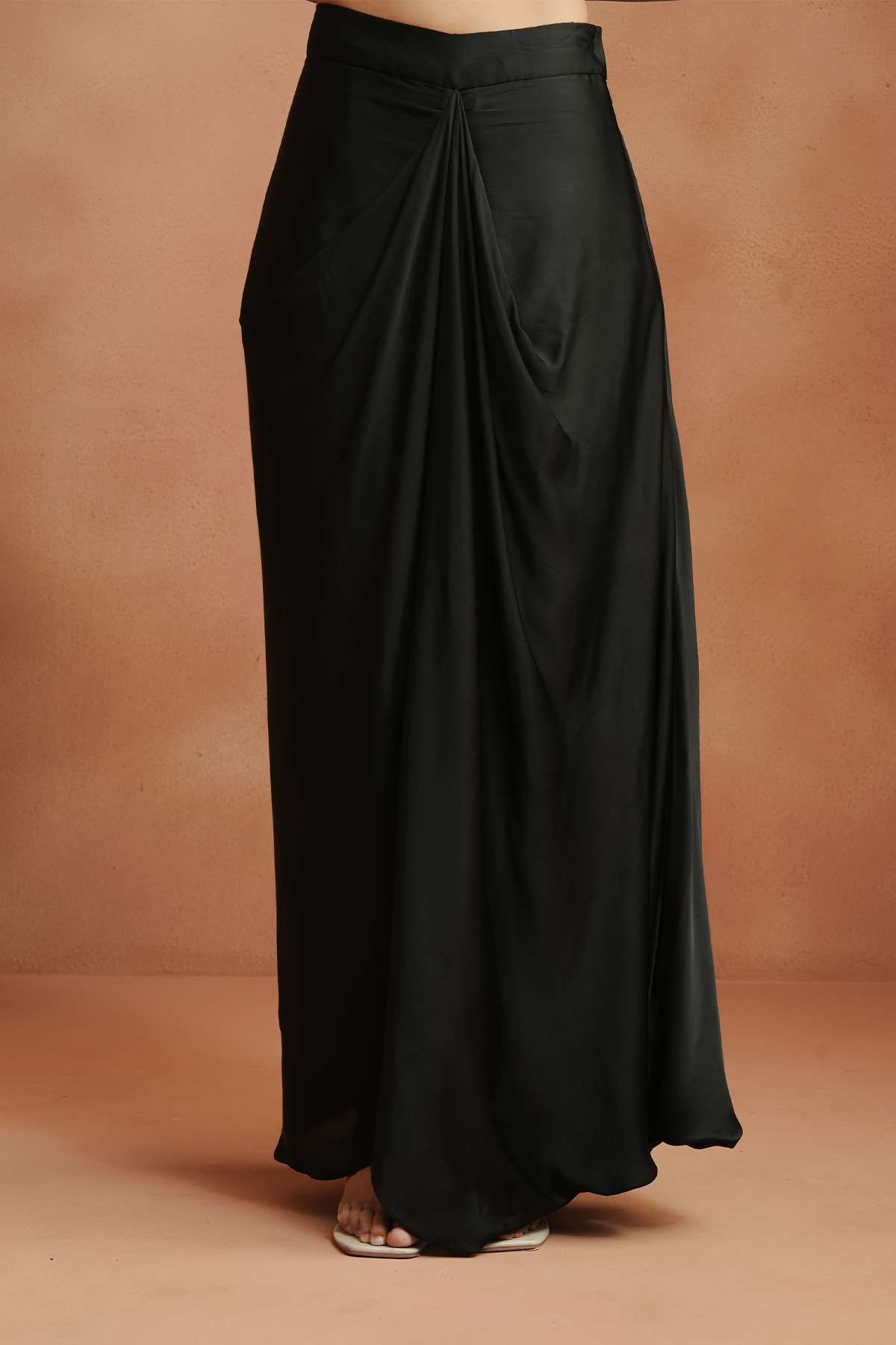 Black Embellished Kaftan Set